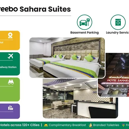 Treebo Sahara Suites 750 M From St Johns Medical College And Hospital